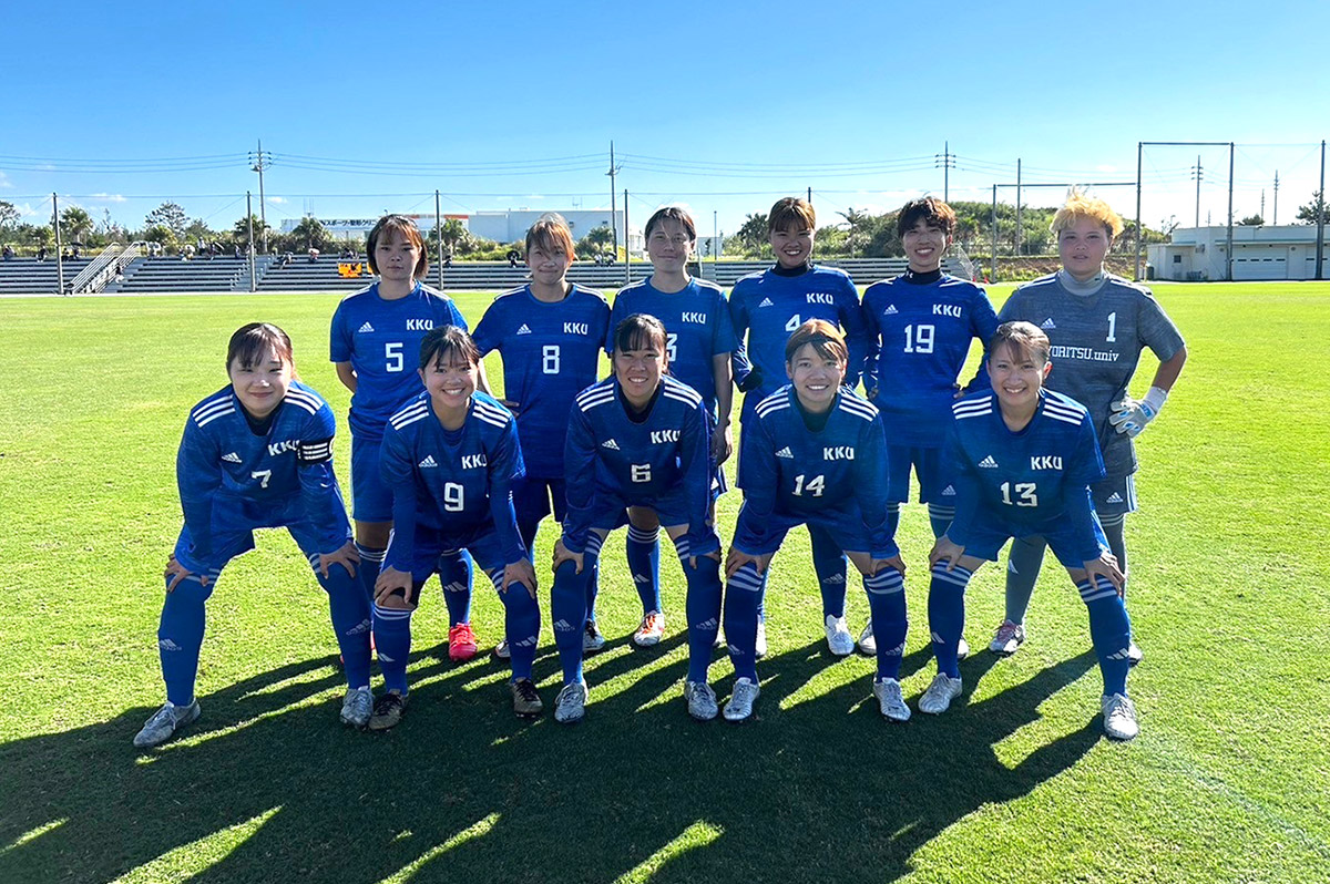 写真：女子サッカー部