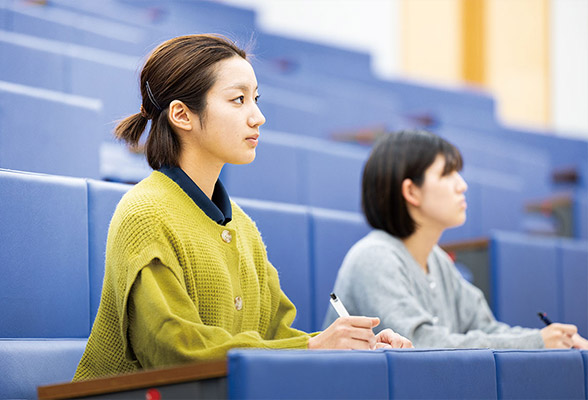 写真：⼊学定員別募集定員のイメージ