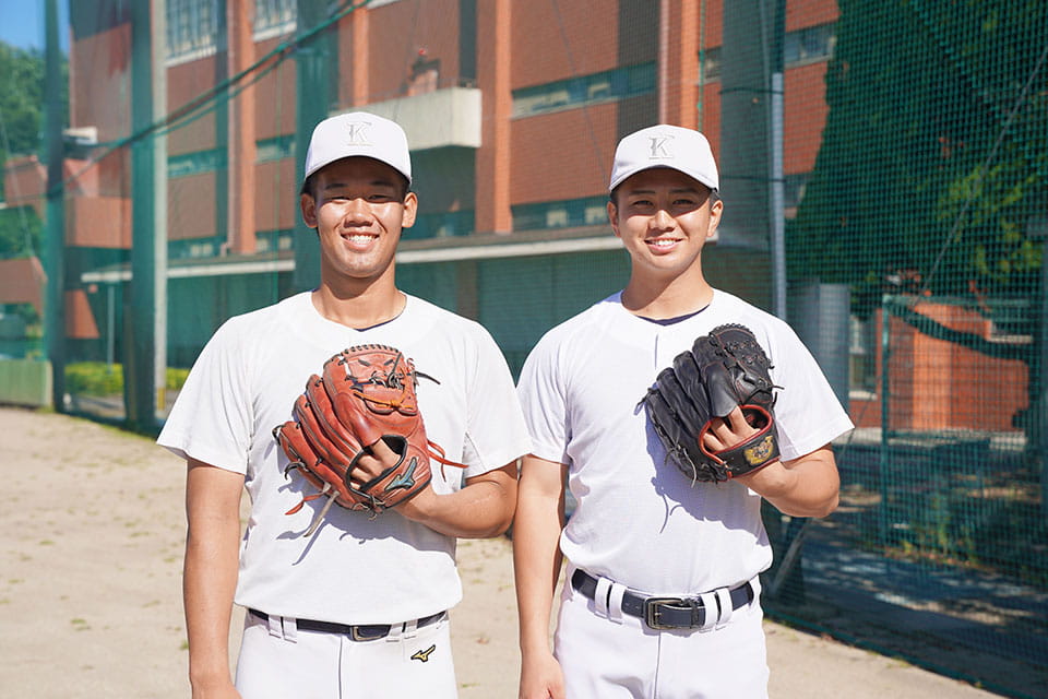 稲川竜汰選手と小中稜太選手