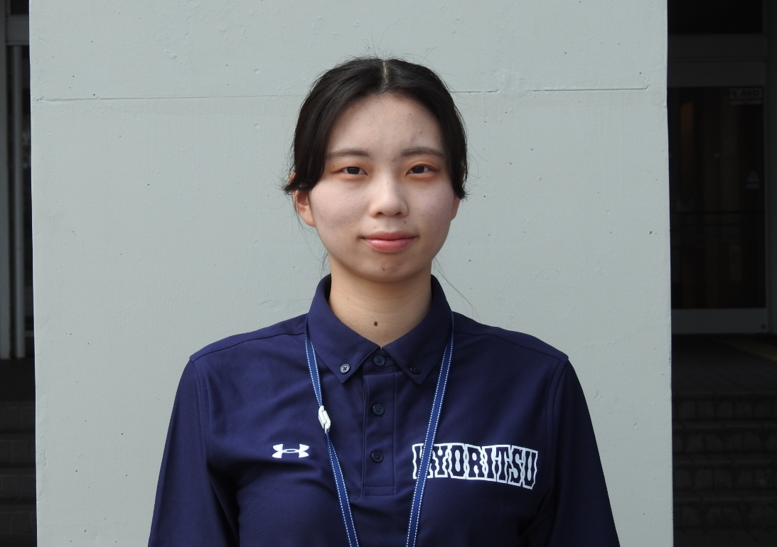 写真：スポーツ学部　スポーツ学科助手 助手 (kameyama yumeko)